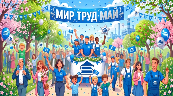С Праздником 1 Мая! С Праздником 1 Мая!
